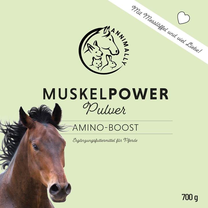 Produktbild Annimally Muskelpower Pulver (700 g)