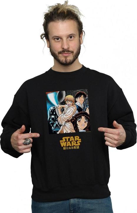 Produktbild Star Wars Anime Poster Sweatshirt (5XL)
