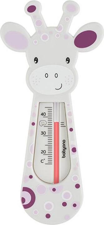 Babyono 776/02 Wasserthermometer Giraffe lila und weiss