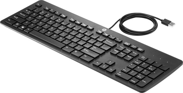 HP USB Business Slim Keyboard (DE, Cable)