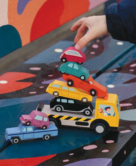 Actual product image Tender Leaf Toys Stacking set cars