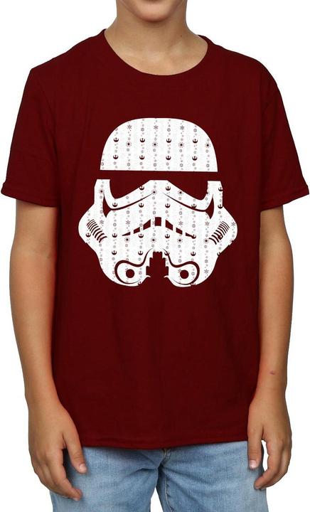 Produktbild Star Wars Christmas Stormtrooper Helmet TShirt Jungen (116)