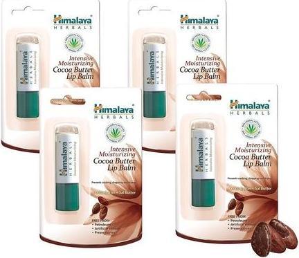 Actual product image Himalaya Herbals cacaoboter lip balm -- 4.5g (Lip balm)