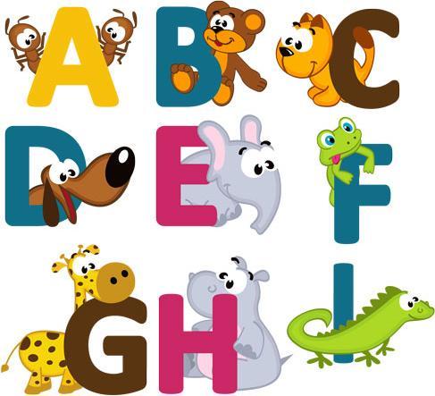 Immagine prodotto Trenddeko Alfabeto dei bambini (inglese) (55 x 153 cm)