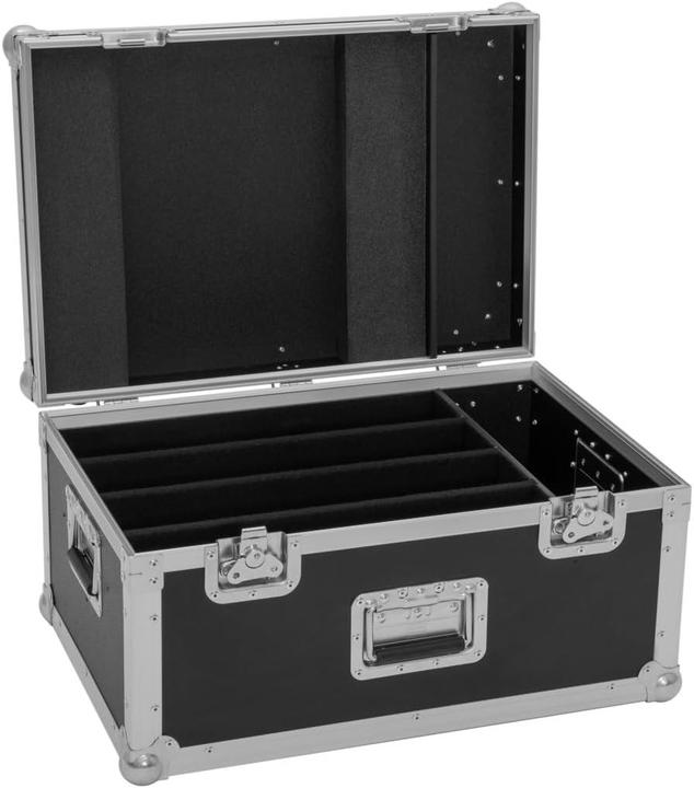 Roadinger Flightcase 4x LED Super Strobe (Tecnologia dell'illuminazione Caso)
