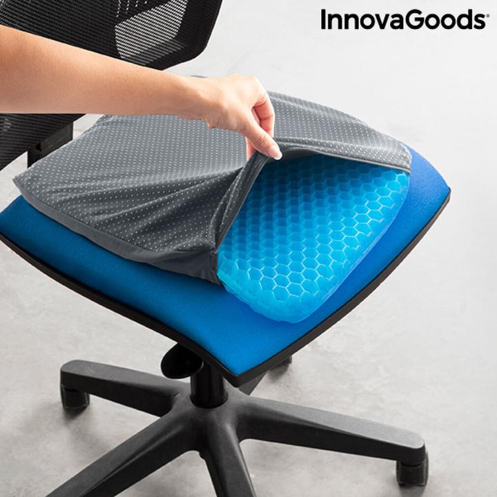 Actual product image InnovaGoods Honeycomb silicone gel pad (37 x 39 x 3 cm)