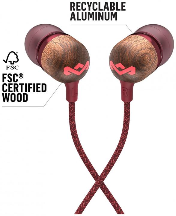 Actual product image House of Marley Smile Jamaica (NC, Cable)