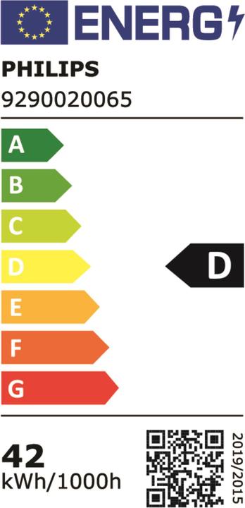 Energie-Label Philips Professional LED-Lampe (E27, 42 W, 5700 lm, 1 x, D)
