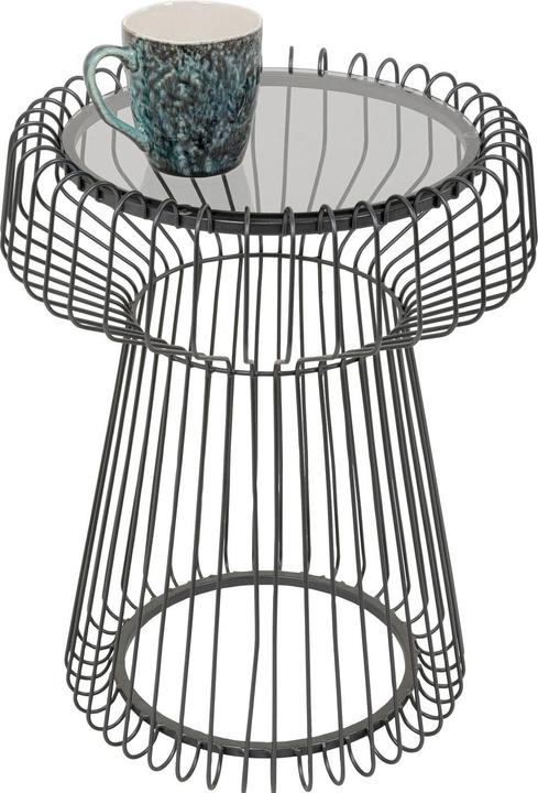Produktbild Kare Design Beistelltisch Lisboa Schwarz Ø38cm
