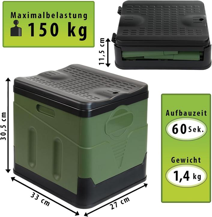 Produktbild Montafox Faltbare Campingtoilette