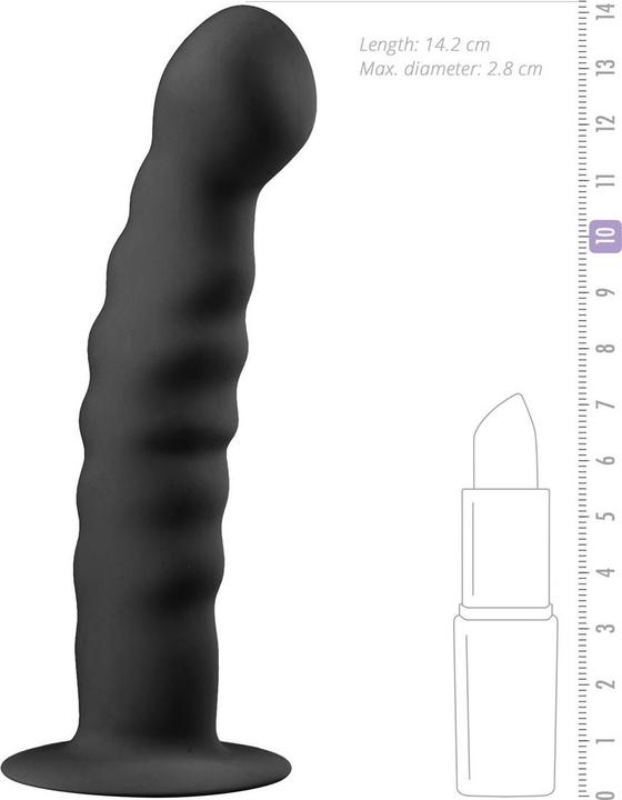 Actual product image Easytoys Ribbed Dong