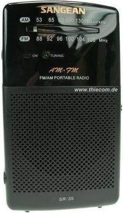Produktbild Sangean SR-35 - Radio - Schwarz (FM)