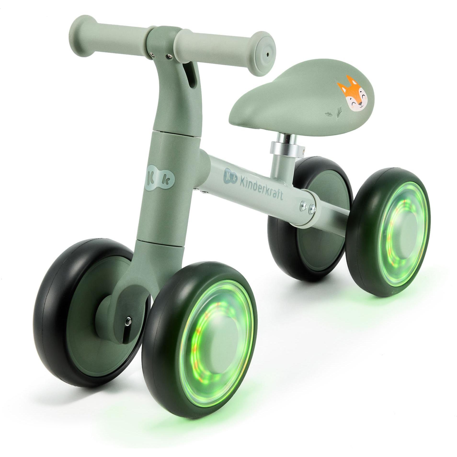 KinderKraft mini balance bike CUTIE FLASH Green