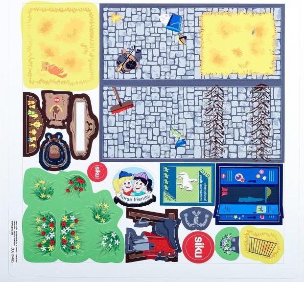 Immagine prodotto Siku Fattoria di cavalli World, 276x276x80 mm, da 3+