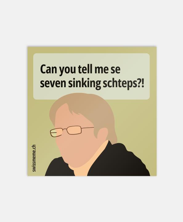 Produktbild SwissMeme 7 sinking schteps