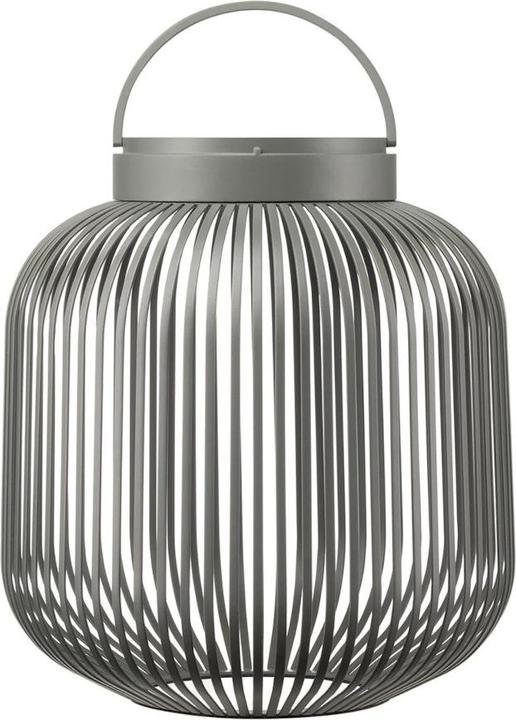 Blomus Mobile LED light LITO LED M 30.5 x 27.5 cm indoor & outdoor granite grey (30 x 27 cm, 1 x)