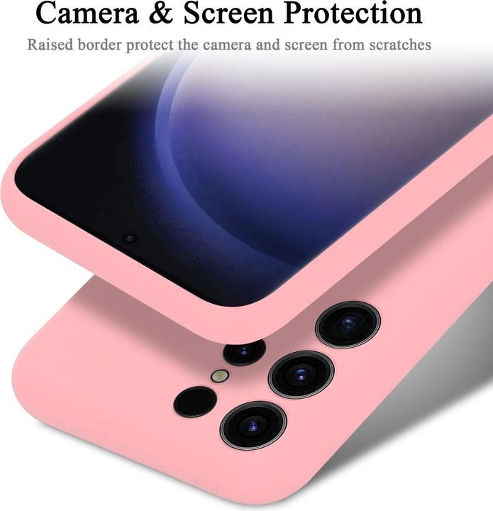 Image du produit Cadorabo Coque TPU Liquid Silicone Case (Samsung Galaxy S23 Ultra)