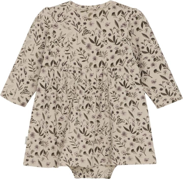 Image du produit Minymo Bodykleid langarm mit Blumenmuster (68)