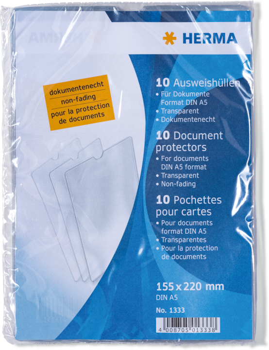 Produktbild Herma Ausweishüllen (A5, 10 x)