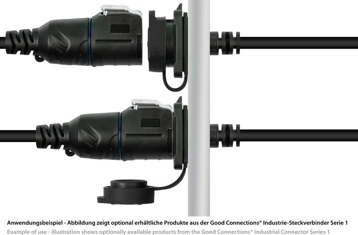 Produktbild Good Connections Industrie-Steckverbinder S1 (0.50 m, 60 W)