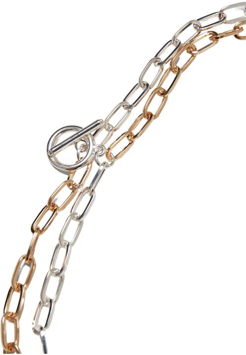 Immagine prodotto Urban Classics Collana a strati bicolore (100% Ferro)