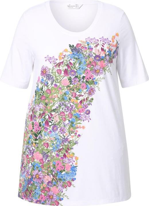 Produktbild Miamoda T-Shirt, A-Linie, Blumen-Motiv (44)