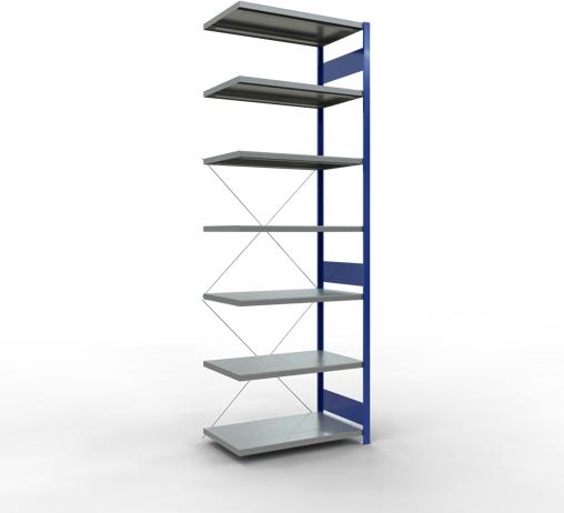 Actual product image Schulte Lagertechnik MULTIplus330 boltless bay system with cross brace