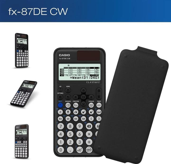 Produktbild Casio FX-87DE CW (Batterien, Solarzellen)
