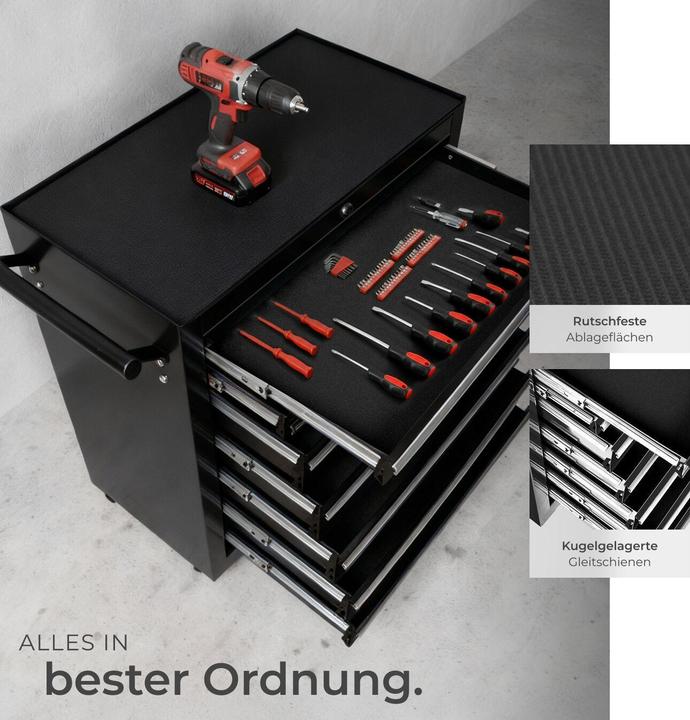 Image du produit tectake Chariot à outils (1 x)