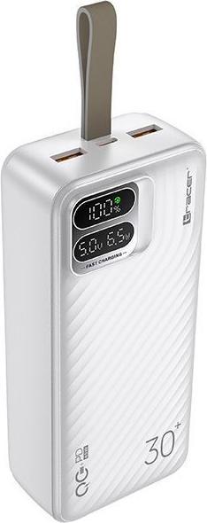 Produktbild Tracer Blaze 30000 mAh 65 W Weiss (30000 mAh, 65 W, 74 Wh)