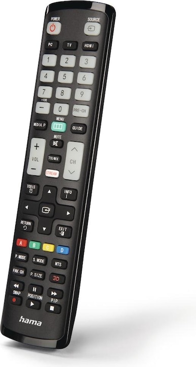 Produktbild Hama Universal-Fernbedienung für Samsung TVs, IR, lernfähig, leuchtende Tasten (Universal Fernbedienung, Infrarot)