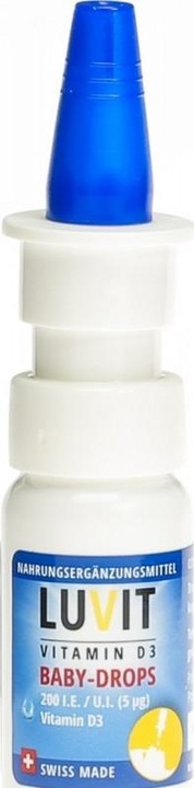 Actual product image Luvit Vitamin Baby Drops (1 Piece, Droplet, 30 g)