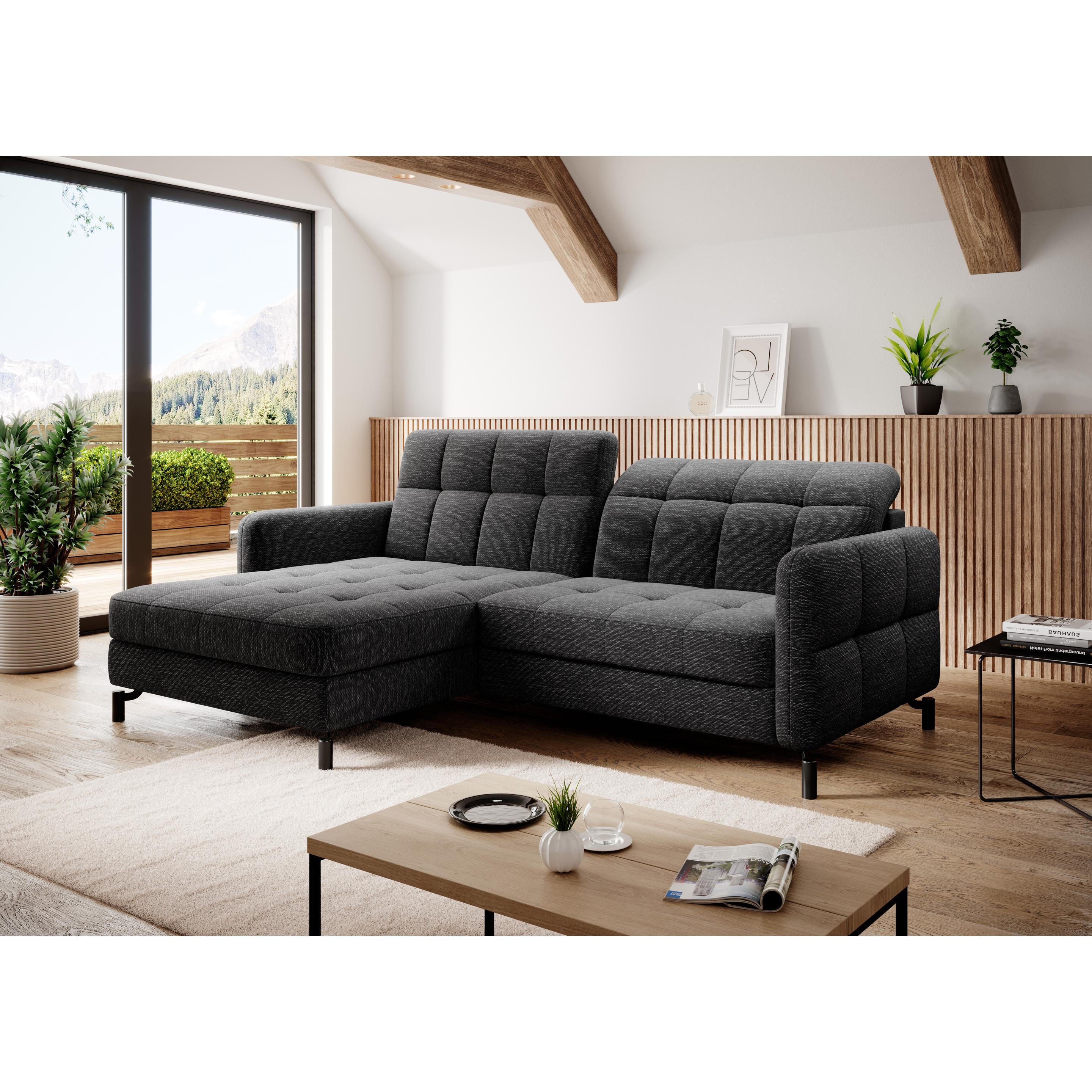 ELTAP, Sofa, Lorelle (Ecksofa, 3-Sitzer, Bettsofa)