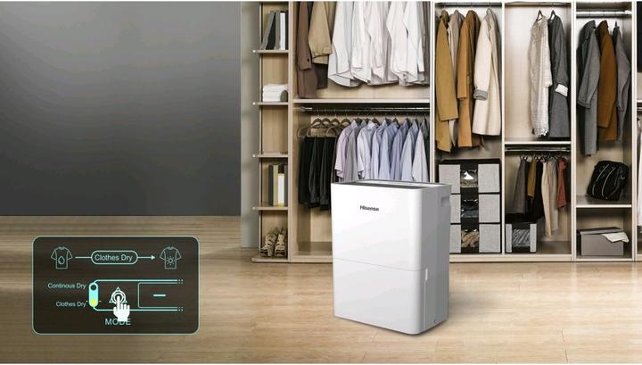 Immagine prodotto Hisense Deumidificatore D16CW wh (35 m², 16 l/24h)