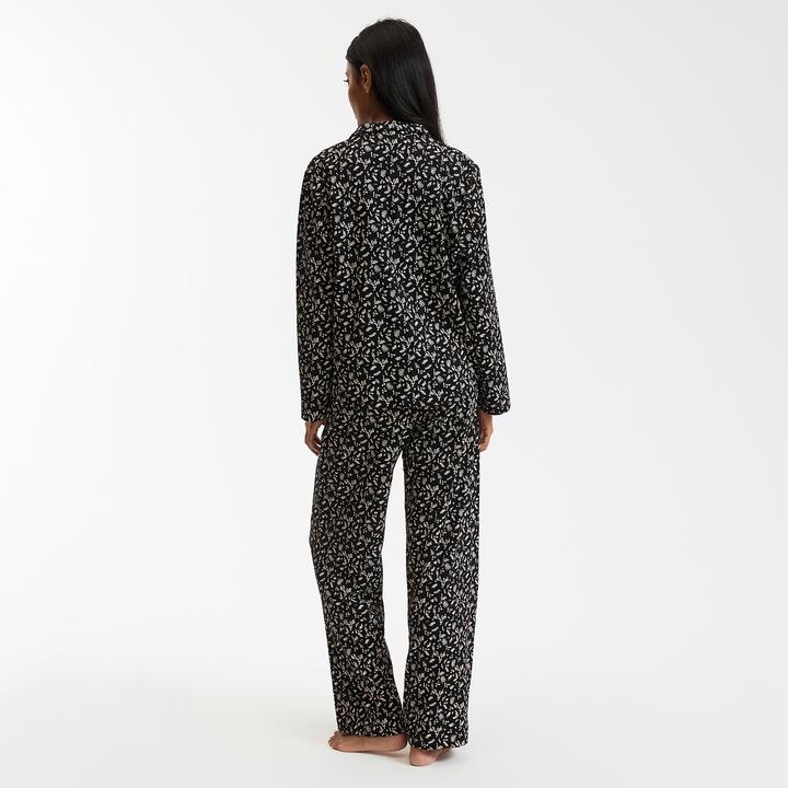 Produktbild La Redoute Collections Jersey-Pyjama mit langen Ärmeln (XL)