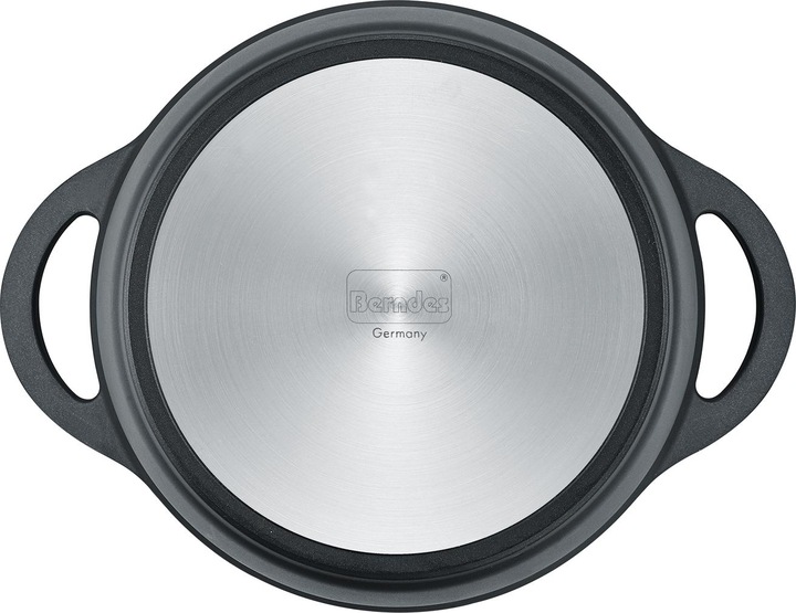 Produktbild Berndes Kochtopf VIENNA 20 cm mit Antihaftversiegelung und Glasdeckel (20 cm, Kochtopf, Aluminiumguss)