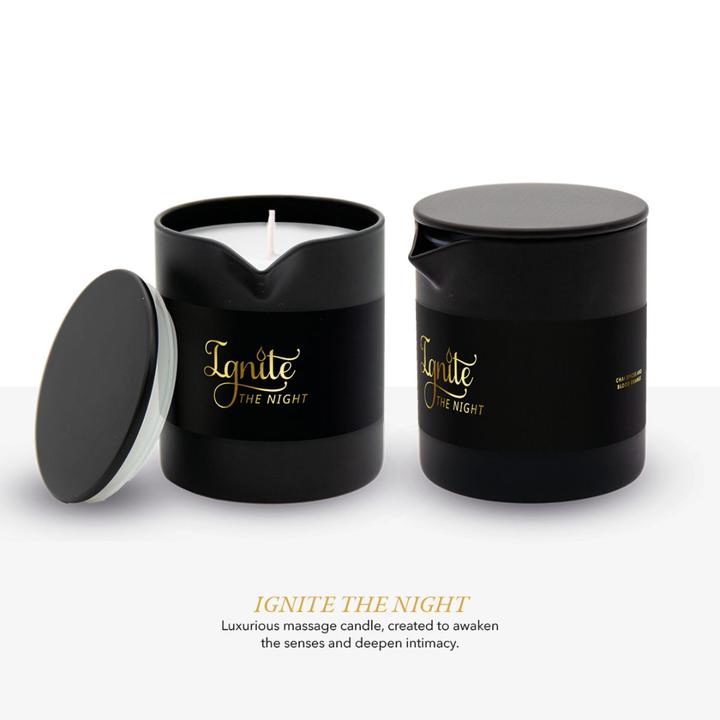 Productafbeelding Bodygliss - Intimate Massage candle - Ignite the Night (212 ml)