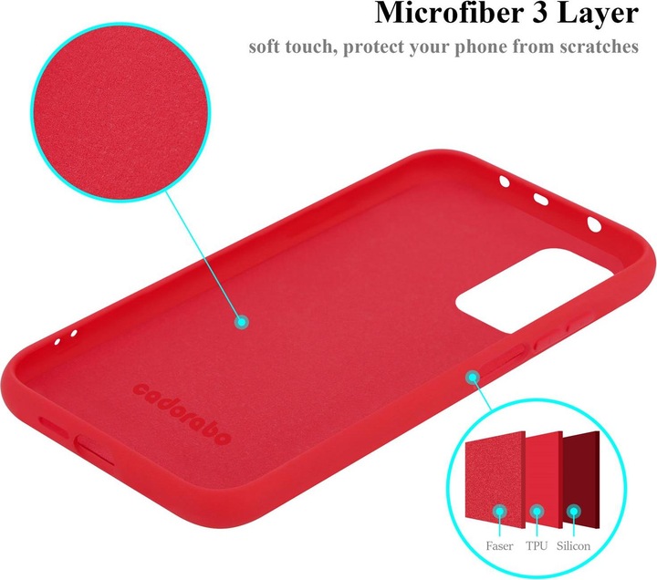 Immagine prodotto Cadorabo Copertura della cassa del silicone liquido TPU (Mi 10T, Mi 10T Pro)