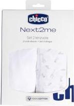 Chicco Next2Me Forever G/D Spannbettlaken Cotton Cloud