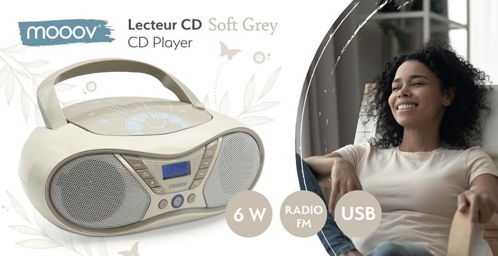 Produktbild Mooov Tragbarer CD-Player