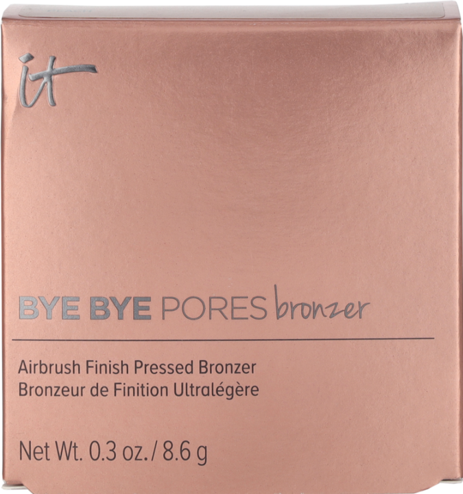 Actual product image It Cosmetics Bye Bye Pores Anti-Aging Bronzer with Hyaluronic Acid 0.3 oz (8.60 g)