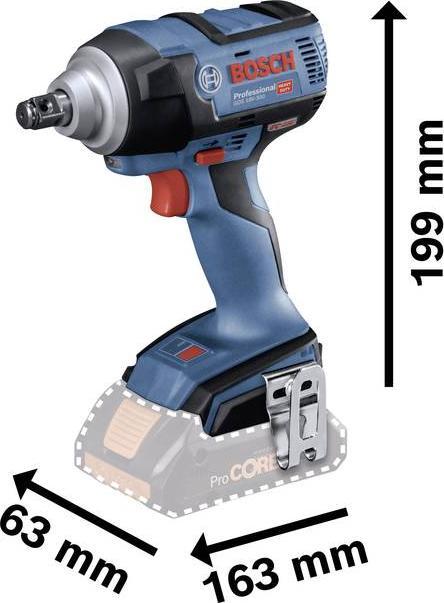 Produktbild Bosch Professional GDS 18V-300 (Akkubetrieb)