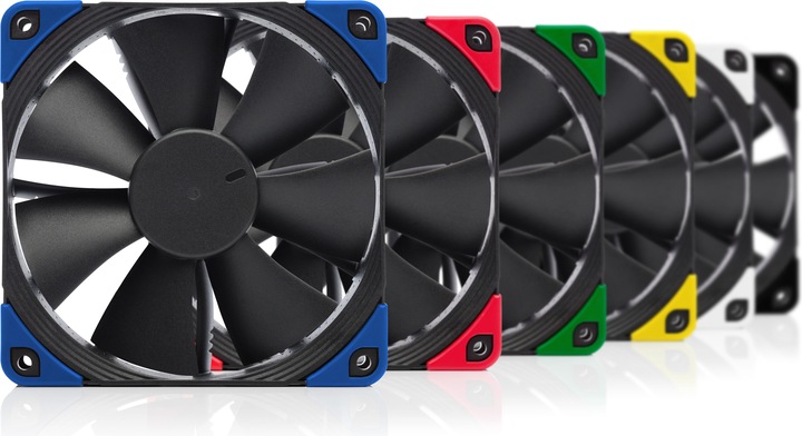 Produktbild Noctua NF-F12 PWM chromax.black.swap (120 mm, 1 x)