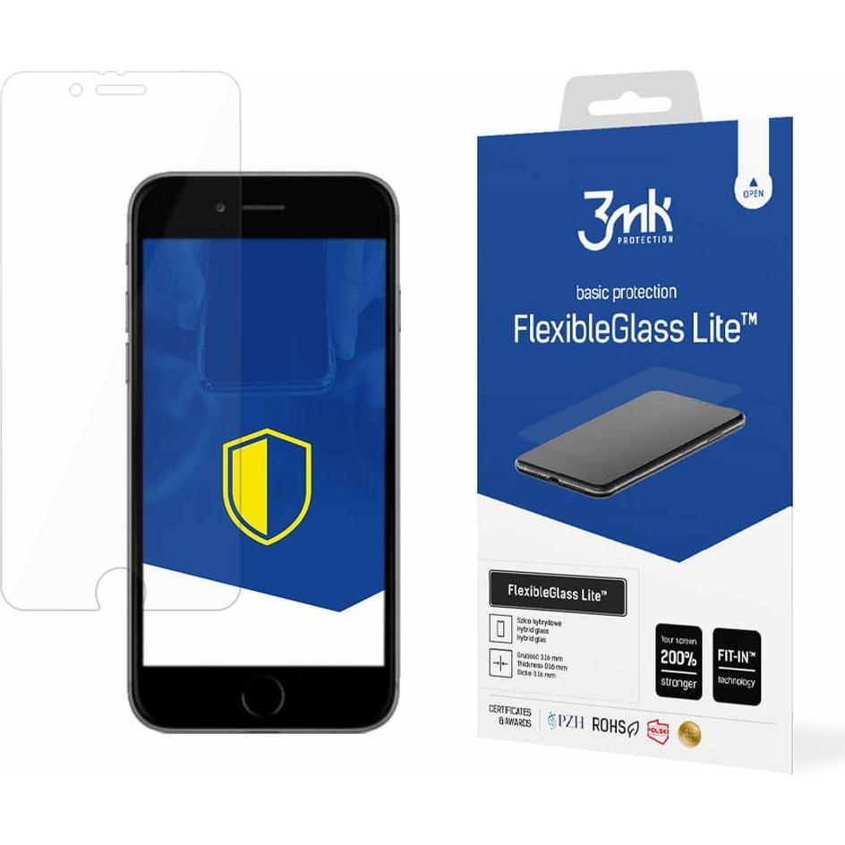 3MK Flexible Glass Lite do iPhone 6 (1 Stück, Apple iPhone 6), Smartphone Schutzfolie, Transparent