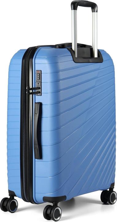 Actual product image Benzi 5808 4 Rollen Kofferset 3-teilig mit Dehnfalte (191 l)