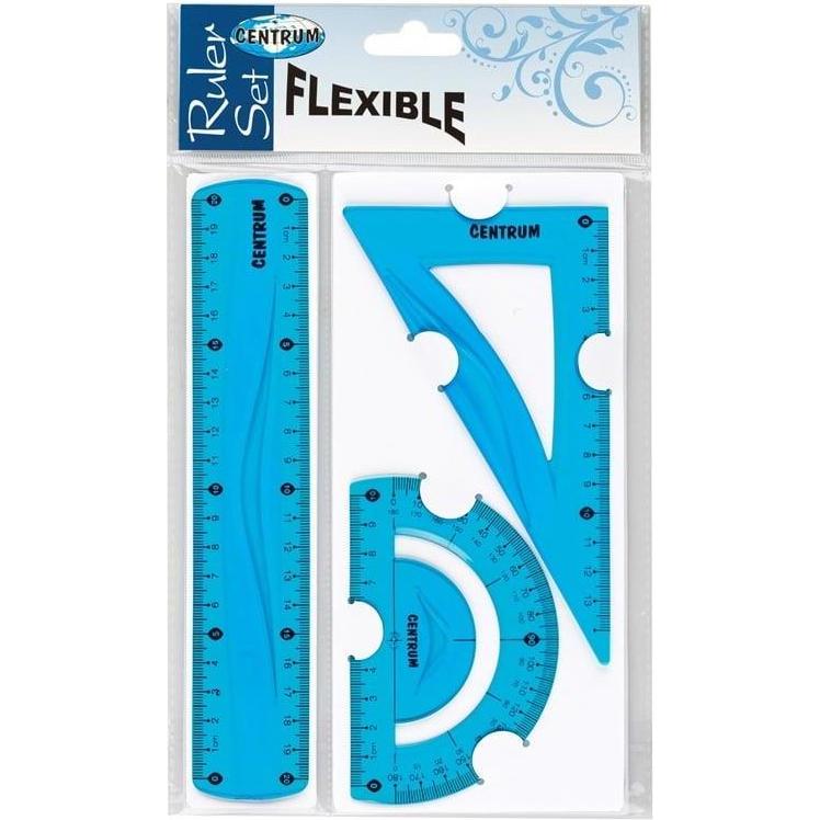 Centrum, Righello, Flexibles geometrisches Set 86917 (20 cm, Materiale sintetico)