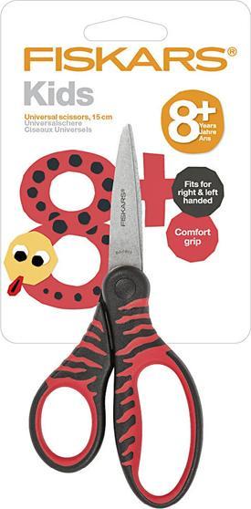 Produktbild Fiskars Kinderschere 18cm Schwarz-Rot Ab 8 Jahren (18 cm)