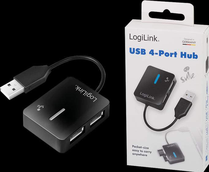 Produktbild LogiLink Smile (USB-A, 4 Ports)