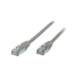 Shiverpeaks BASIC-S Patchkabel, Kat. 6, S/FTP, grau, 15,0 m RJ45 Stecker (S/FTP, CAT6, 15 m), Netzwerkkabel