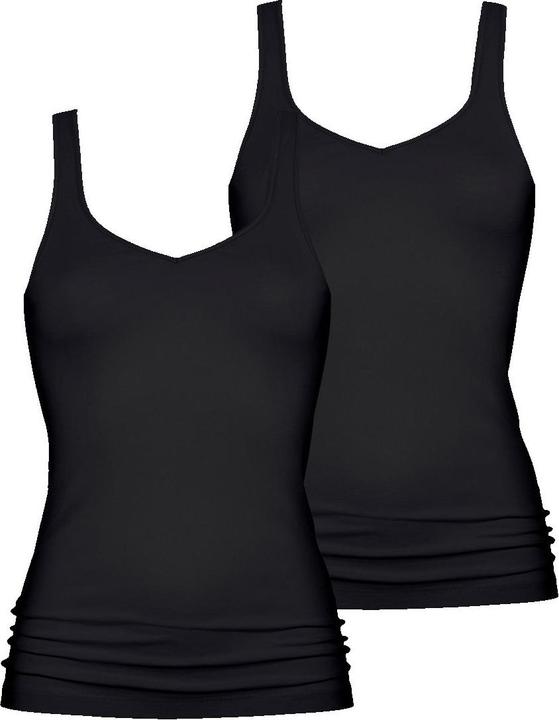 Produktbild Mey 2er Pack Noblesse Unterhemd / Tanktop (48, 4XL)